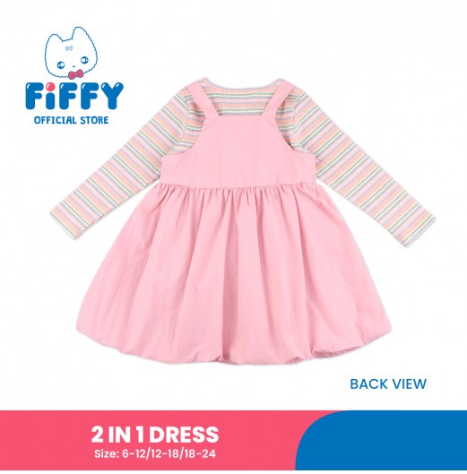 FIFFY CHEERFUL BUNNY 2 IN 1 DRESS