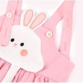 FIFFY CHEERFUL BUNNY 2 IN 1 DRESS