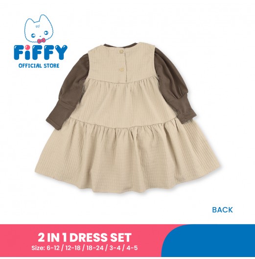 FIFFY VINTAGE POND 2 IN 1 DRESS SET