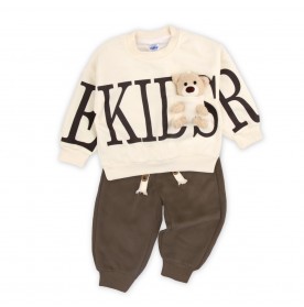 FIFFY KIDS BEAR SWEATER SET