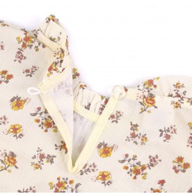 FIFFY ANTIQUE FLOWERS 2 IN 1 DRESS SET