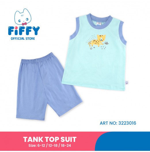 FIFFY SAFARI BREEZE TANK TOP SUIT