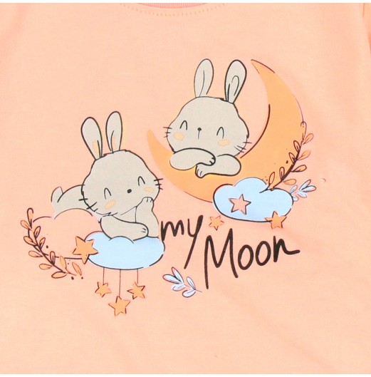 FIFFY BUNNY SHORT SLEEVE GIRL PYJAMAS SUIT