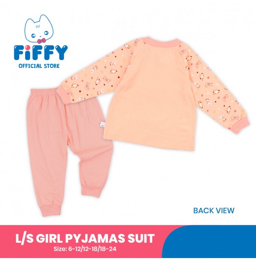 FIFFY SLEEP DREAM LONG SLEEVE GIRL PYJAMAS SUIT