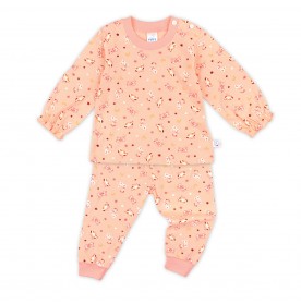 FIFFY FLUFFY MOONS LONG SLEEVE GIRL PYJAMAS SUIT