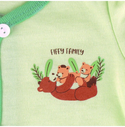 FIFFY FAMILY FRIENDLY BEAR LONG SLEEVE VEST SUIT