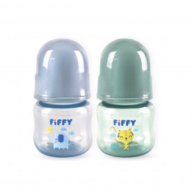 FIFFY BABY TWIN PACK FEEDING BOTTLE - 2OZ / 60ML