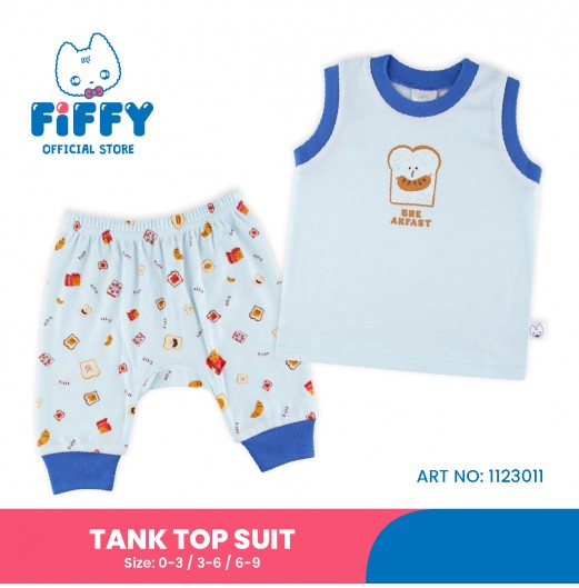 FIFFY BREAD BREAKFAST TANK TOP SUIT