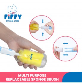 FIFFY SPONGE NURSING BOTTLE BRUSH