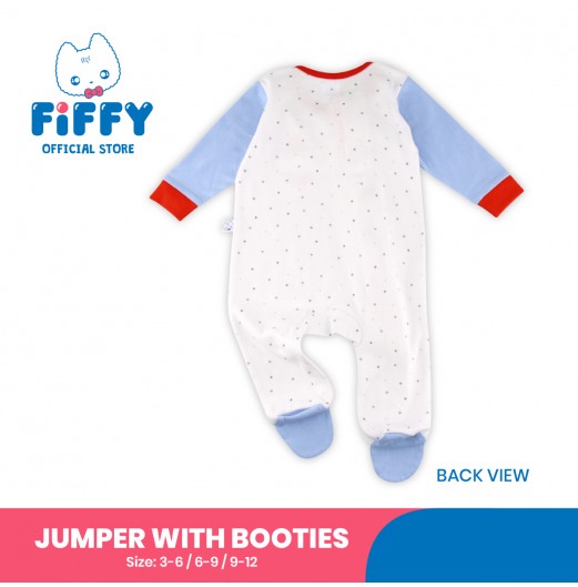 FIFFY BALLOON FLY JUMPER WITH BOOTIES