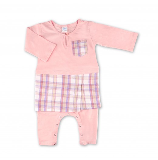 FIFFY BEAUTIFUL PLAID MALAY ROMPER