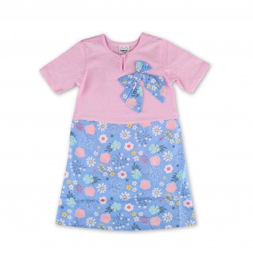 FIFFY MAGIC FLOWER MALAY DRESS