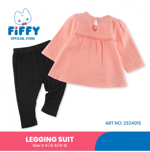 FIFFY PEACHY ELEGANCE LEGGING SUIT