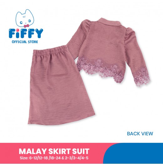 FIFFY DAHLIA RAYA MALAY SKIRT SUIT