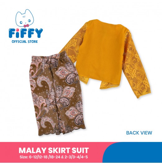 FIFFY BATIK ELEGANCE MALAY SKIRT SUIT