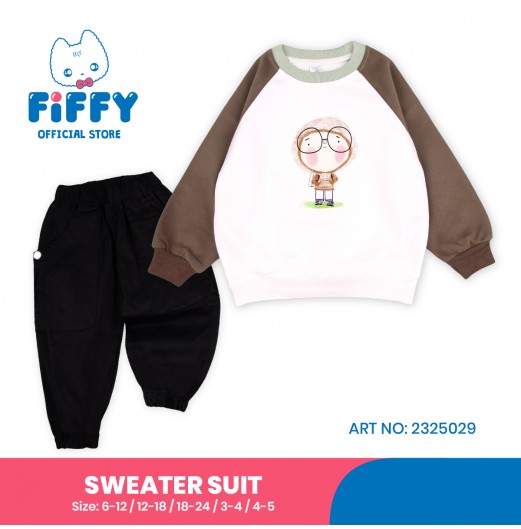 FIFFY LITTLE SCHOLAR SWEATER SUIT