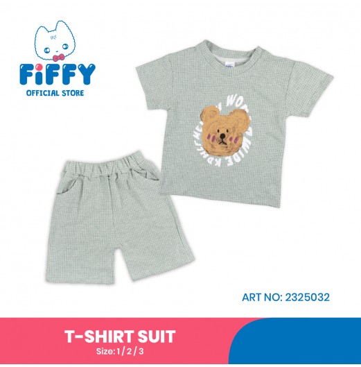 FIFFY LITTLE BEAR T-SHIRT SUIT