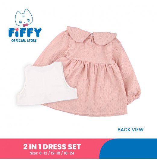 FIFFY DAISY DELIGHT 2 IN 1 DRESS SET