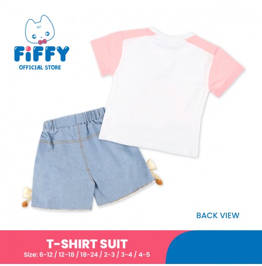 FIFFY RAINBOW DREAMS T-SHIRT SUIT