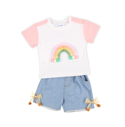 FIFFY RAINBOW DREAMS T-SHIRT SUIT