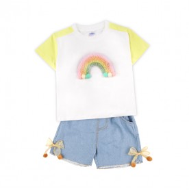 FIFFY RAINBOW DREAMS T-SHIRT SUIT