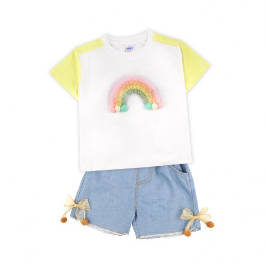 FIFFY RAINBOW DREAMS T-SHIRT SUIT