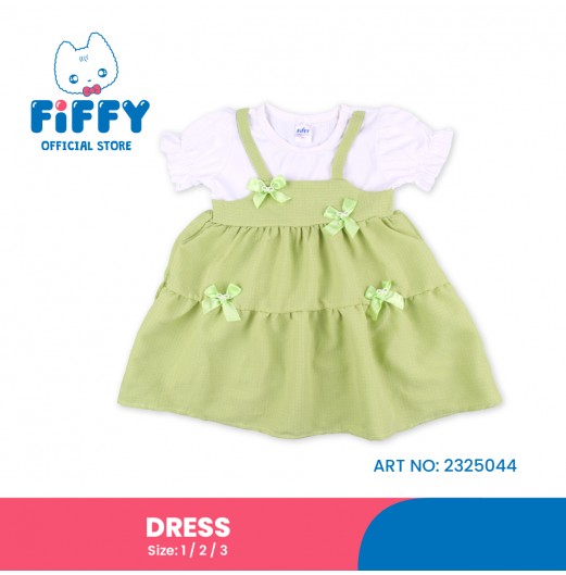 FIFFY CHARMING DREAMY BOW DRESS