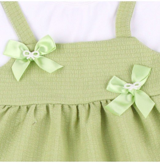 FIFFY CHARMING BOW DRESS