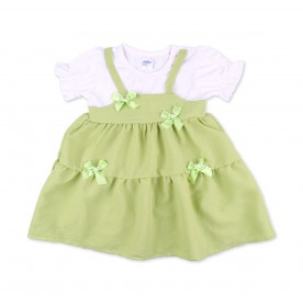 FIFFY CHARMING BOW DRESS