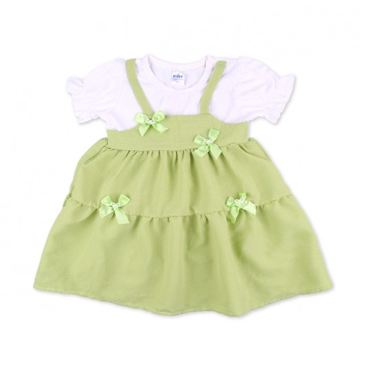 FIFFY CHARMING BOW DRESS