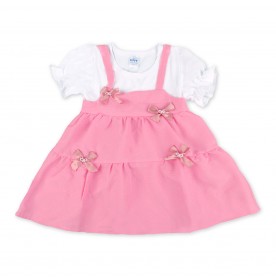 FIFFY CHARMING BOW DRESS