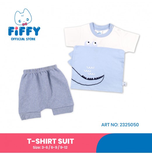 FIFFY CROCODILE CUTENESS T-SHIRT SUIT