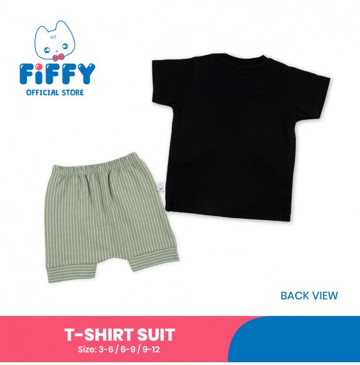 FIFFY LITTLE PANDA T-SHIRT SUIT