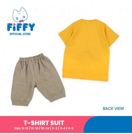 FIFFY PEEK-A-ROAR T-SHIRT SUIT