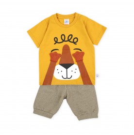 FIFFY PEEK-A-ROAR T-SHIRT SUIT