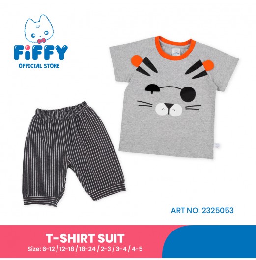 FIFFY CAPTAIN WHISKERS T-SHIRT SUIT