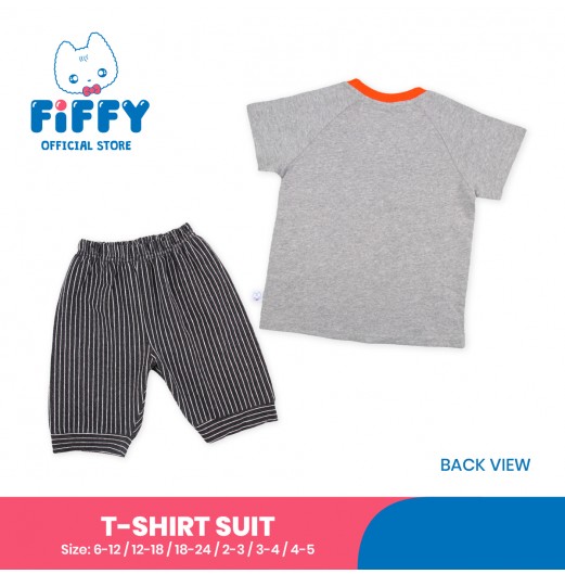 FIFFY CAPTAIN WHISKERS T-SHIRT SUIT