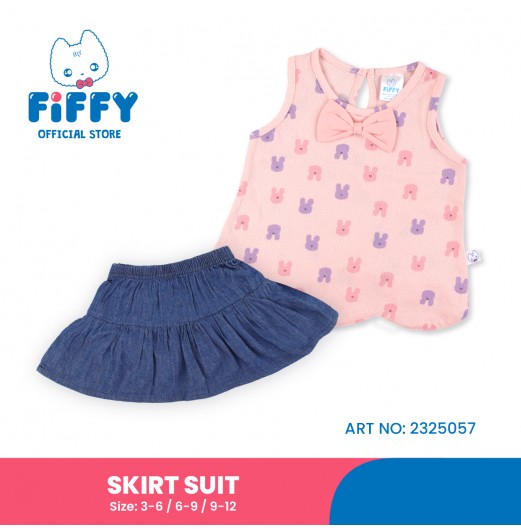 FIFFY SUMMER BUNNY SKIRT SUIT