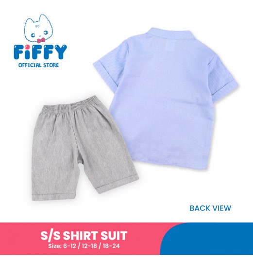 FIFFY CLASSIC CHARMER SHORT SLEEVE SHIRT SUIT