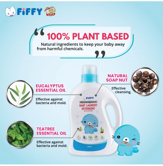 FIFFY MITES & BED BUGS CONTROL BABY LAUNDRY DETERGENT 2L