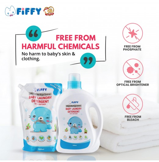 FIFFY MITES & BED BUGS CONTROL BABY LAUNDRY DETERGENT 2L