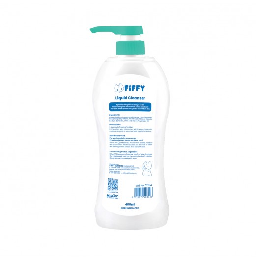 FIFFY LIQUID CLEANSER APPLE MELON 400ML