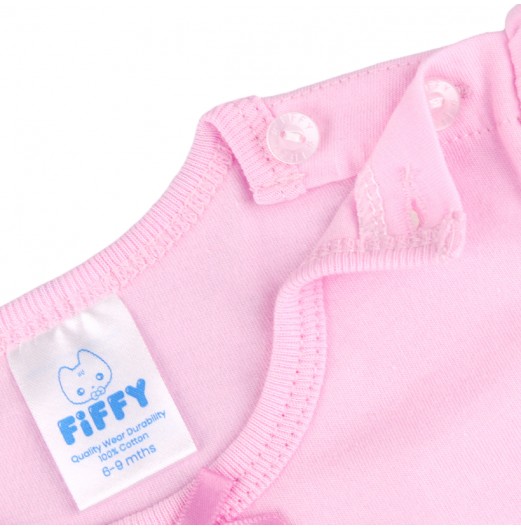 FIFFY LITTLE PRINCESS SHORT SLEEVE + LONG PANT GIRL SUIT