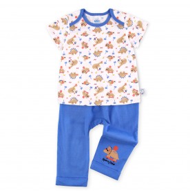 FIFFY JURASSIC PLAYGROUND SHORT SLEEVE + LONG PANT BOY SUIT