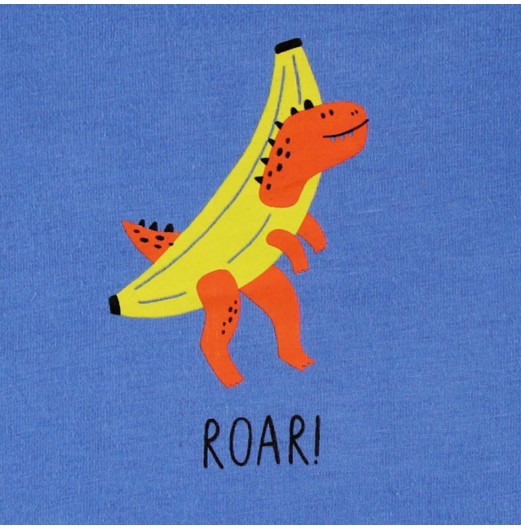 FIFFY BANANASAURUS ROAR LONG SLEEVE + LONG PANT BOY SUIT