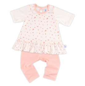 FIFFY PEACH FRUITS BLOUSE SUIT