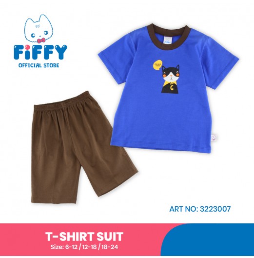 FIFFY CAT FEELING GOOD T-SHIRT SUIT