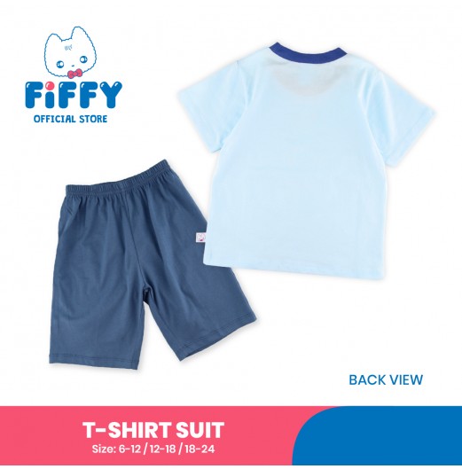 FIFFY POWER OF POSITIVITY T-SHIRT SUIT