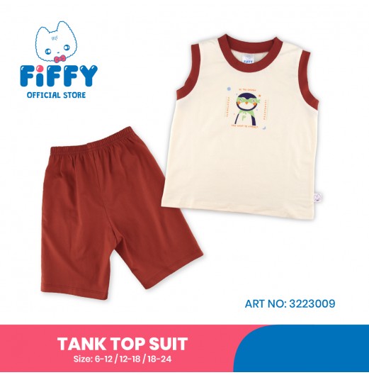 FIFFY POSITIVYTY PENGUIN TANK TOP SUIT