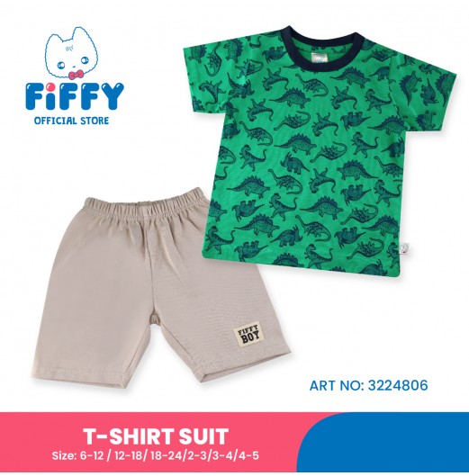 FIFFY JURASSIC FUN T-SHIRT SUIT